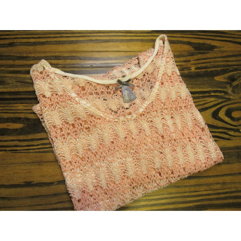 Sheer Knitted Vanity Top size LG.